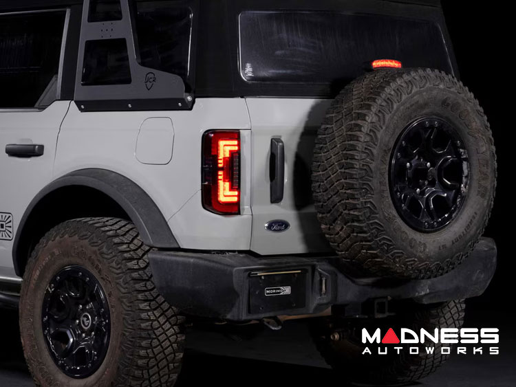 Ford Bronco Tail Lights - Low Profile - Morimoto - XB LED - Red